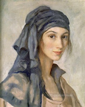 印象派 Painting - ジナイダ・セレブリアコワ セルフポートレート 美しい女性 女性